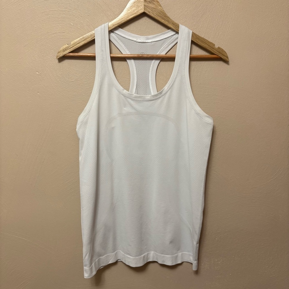 Lululemon Swiftly Tech Racerback White Size 8 - Picture 4 of 8